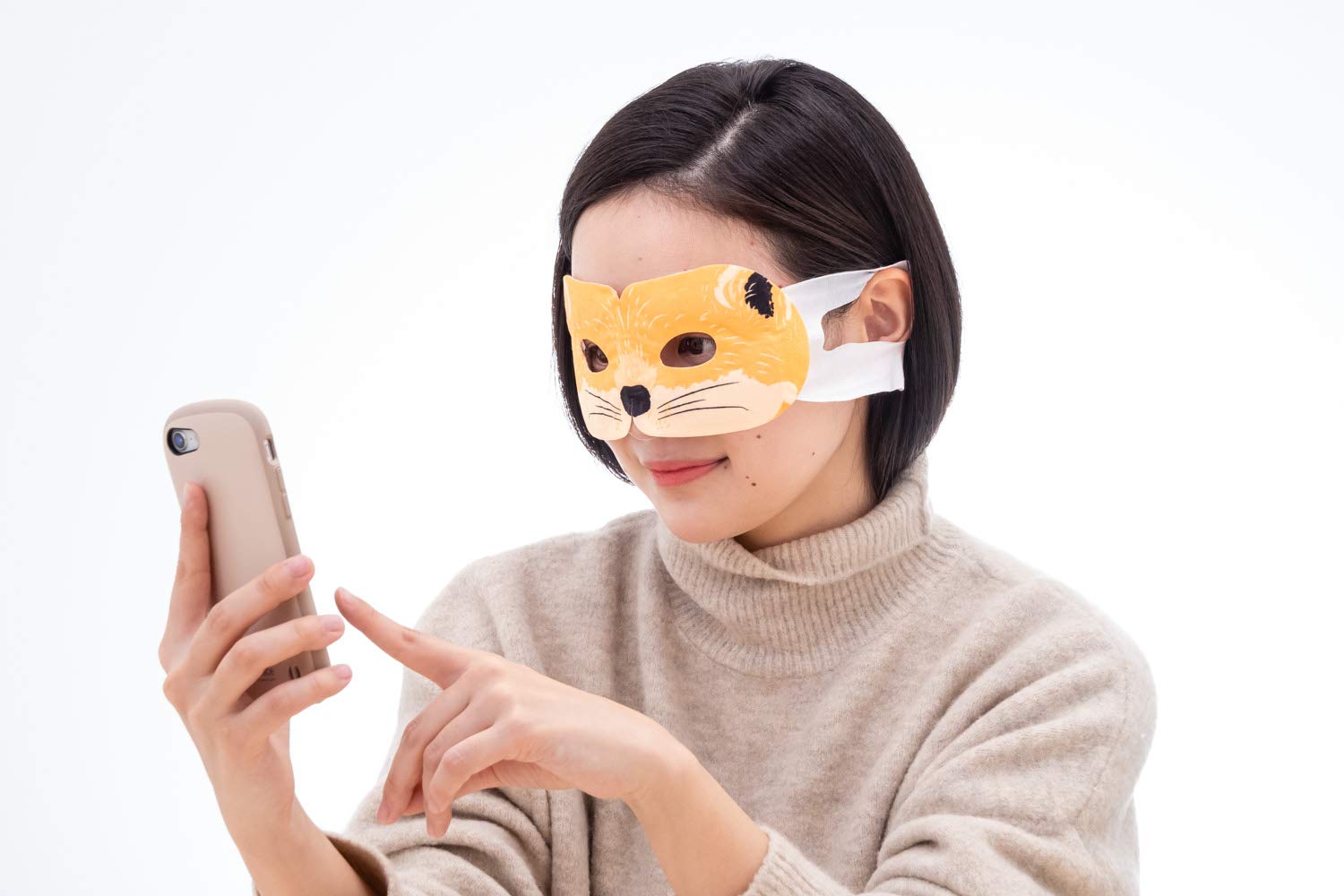 Amazon.co.jp: ほんやら堂 ながら温アイマスク きつね 3個セット